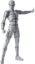 Imagen de S.H. Figuarts Body-kun Wireframe (Gray Color Ver.)