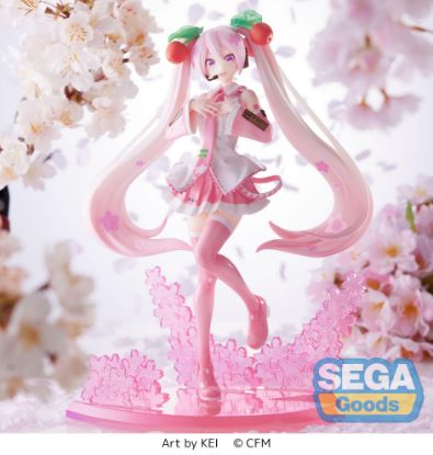 Picture of Vocaloid Hatsune Miku Sega Figures Luminasta Hatsune Miku - Sakura Miku 2023