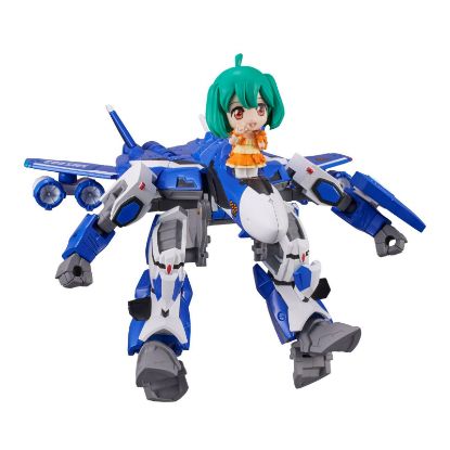 Picture of Macross Frontier Tiny Session VF-25G Messiah Valkyrie (Michael Use Ver.) & Ranka Figure Set