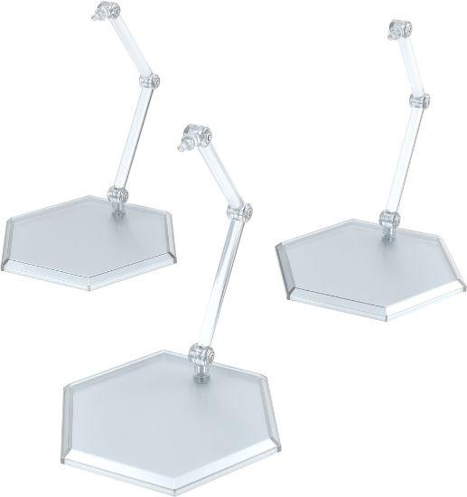 Picture of  The Simple Stand x3 (for Figures & Models) Hex Type