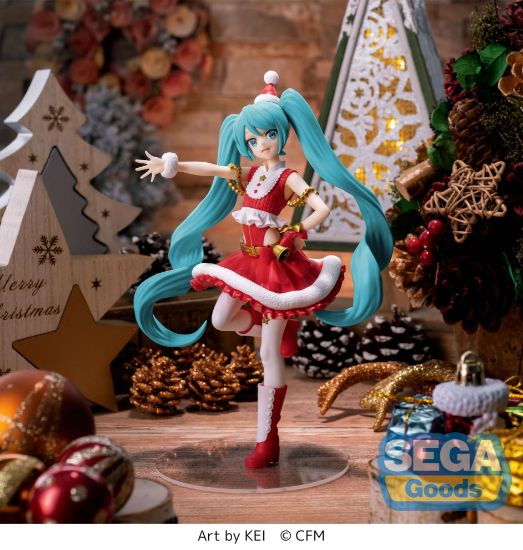 Imagen de **PREVENTA** Sega Figures Luminasta: Hatsune Miku - Hatsune Miku Christmas 2023