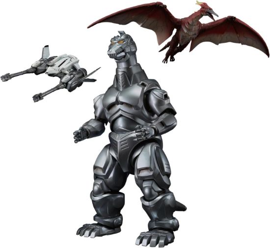 Imagen de **PREVENTA**S.H.MonsterArts Godzilla vs. Mechagodzilla II - Mechagodzilla, Garuda & Fire Rodan (Makuhari Decisive Battle Ver.) Set