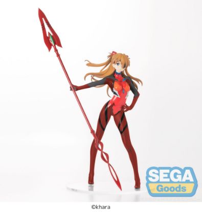 Imagen de **PREVENTA** Rebuild of Evangelion Asuka Langley (Spear of Cassius) (New Theatrical Edition) Limited Premium Figure