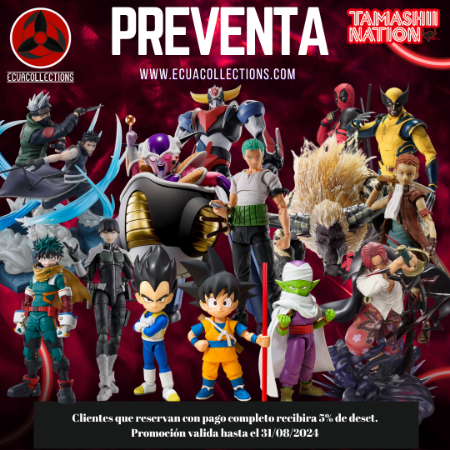 Imagen para la categoría NUEVAS PREVENTAS TAMASHII NATIONS 