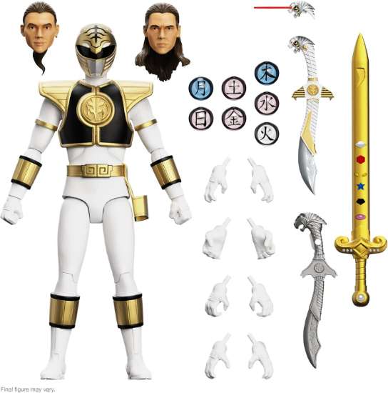 Imagen de **PREVENTA**Ultimates Figure - Mighty Morphin Power Rangers: White Ranger