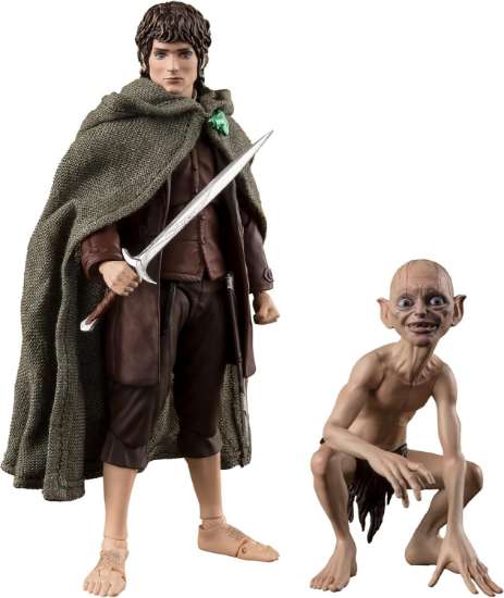 Imagen de **PREVENTA**S.H. Figuarts The Lord of the Rings: The Fellowship of the Ring - Frodo Baggins & Gollum