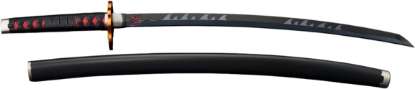 Imagen de Proplica Demon Slayer: Kimetsu no Yaiba - Tanjiro Kamado (Kyojuro Rengoku's Sword Guard Ver.) Nichirin Sword