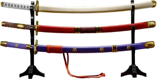 Imagen de **PREVENTA**Proplica One Piece - Roronoa Zoro Three Sword Style Set