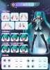 Imagen de **PREVENTA** Blokees Fantastics Series - Hatsune Miku Official Outfit