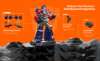 Imagen de **PREVENTA** Blokees Figures Transformers Galaxy Version 01 Roll Out Unitario Sorpresa (Blind Box)