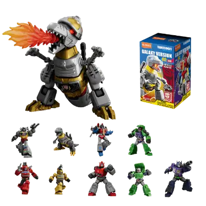 Imagen de Blokees Figures Transformers Galaxy Version 02 SOS Unitario Sorpresa (Blind Box)