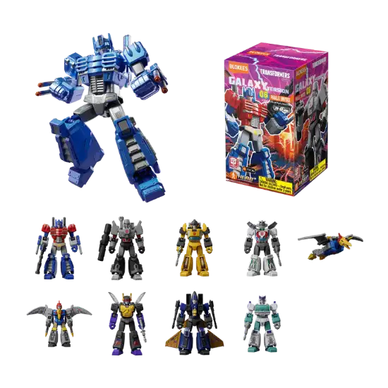 Imagen de **PREVENTA** Blokees Figures | Transformers Galaxy Version 06 Parallel Universe Unitario Sorpresa (Blind Box)