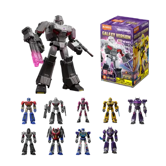 Imagen de ** PREVENTA** Blokees Figures | Transformers Galaxy Version 07 One Wave 2 Unitario Sorpresa (Blind Box)
