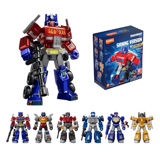 Imagen de **PREVENTA** Blokees Figures Transformers Shining Version 02 Shining 1985