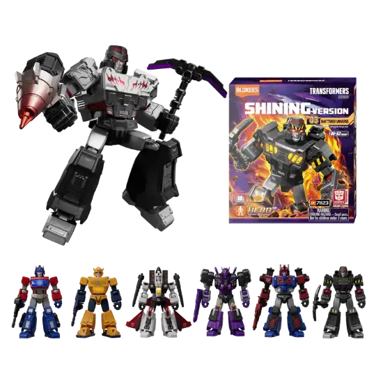 Imagen de **PREVENTA** Blokees Figures Transformers Shining Version 03 Shattered Universe