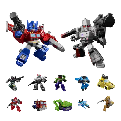 Imagen de **PREVENTA**Blokees | Transformers Defender Version 01 Shattered Alliance Unitario Sorpresa (Blind Box)