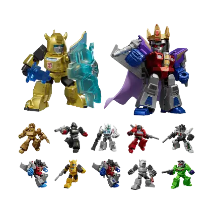 Imagen de Blokees | Transformers Defender Version 02 The Overthrow Unitario Sorpresa (Blind Box)