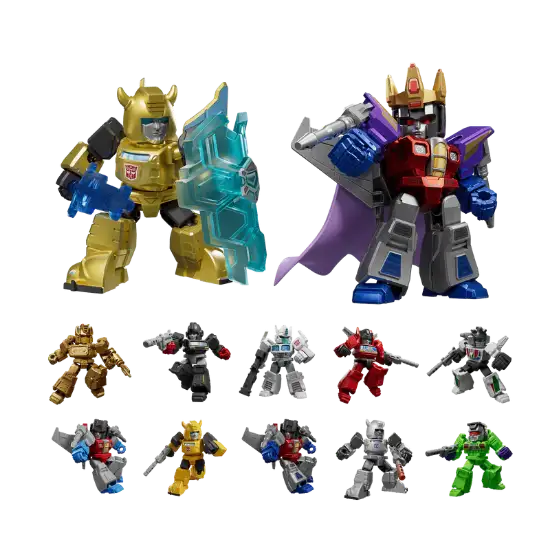 Imagen de **PREVENTA** Blokees Figures | Transformers Defender Version 02 The Overthrow Unitario Sorpresa (Blind Box)