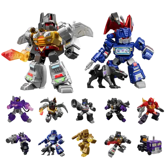 Imagen de **PREVENTA** Blokees Figures | Transformers Defender Version 03 Heavy Metal War Unitario Sorpresa (Blind Box)