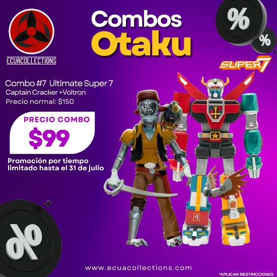 Imagen de Combo #7  Ultimate Super 7 Captain Cracker +Voltron