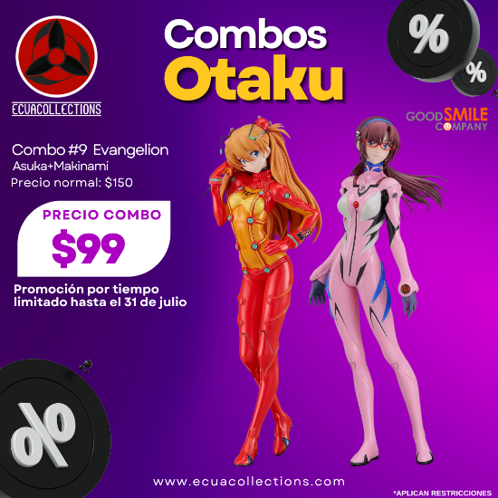 Imagen de Combo #9  Evangelion Asuka+Makinami