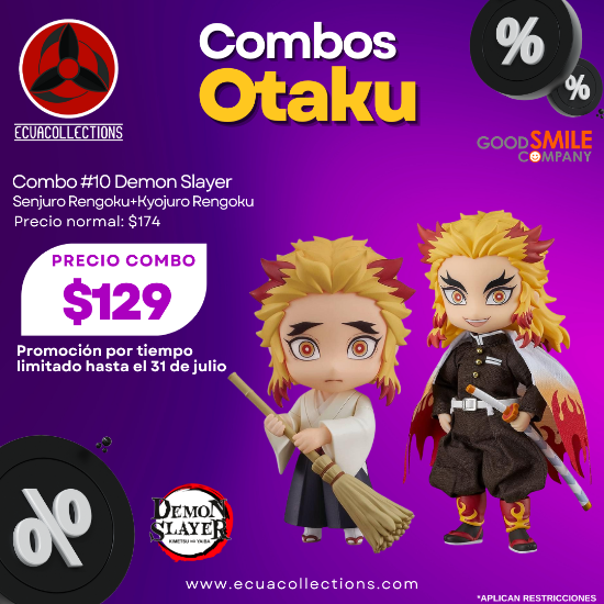 Imagen de Combo #10 Demon Slayer Senjuro Rengoku+Kyojuro Rengoku