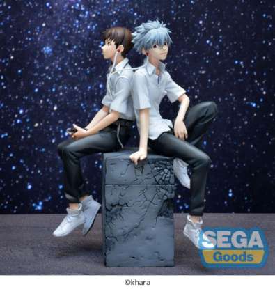 Imagen de **PREVENTA** Rebuild of Evangelion Vignetteum Shinji and Kaworu (Shinji Ver.) Figure