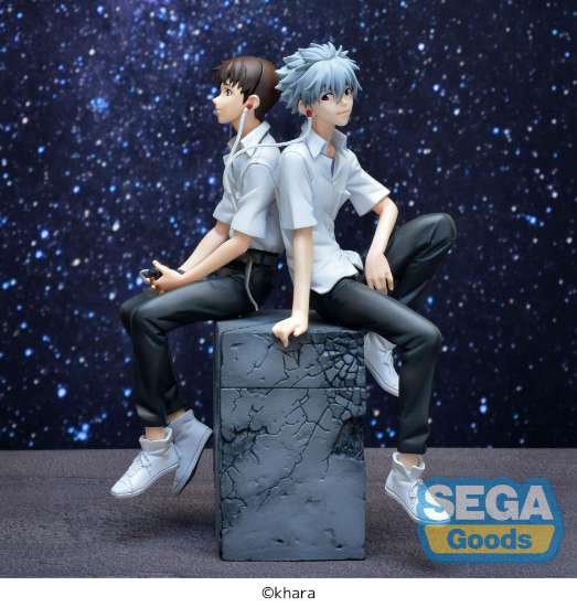 Imagen de **PREVENTA** Rebuild of Evangelion Vignetteum Shinji and Kaworu (Kaworu Ver.) Figure