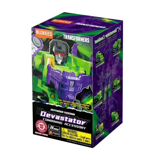 Imagen de Blokees | Transformers Defender Version Devastator Kits Combining Accessory