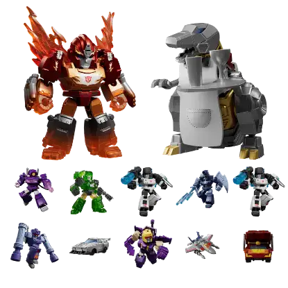 Imagen de Blokees | Transformers Defender Version 04 Tyrants Fury Unitario Sorpresa (Blind Box)