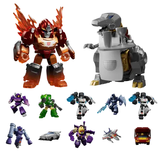 Imagen de **PREVENTA** Blokees Figures | Transformers Defender Version 04 Tyrants Fury Unitario Sorpresa (Blind Box)