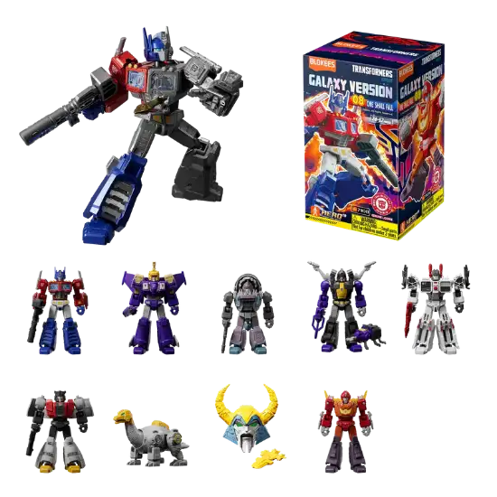 Imagen de Blokees | Transformers Galaxy Version 08 One Shall Fall Unitario Sorpresa (Blind Box)