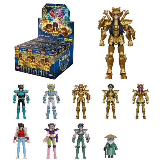 Imagen de **PREVENTA**Blokees | Saint Seiya Galaxy Version 02 The Legacy of the Gold Saints Unitario Sorpresa (Blind Box)
