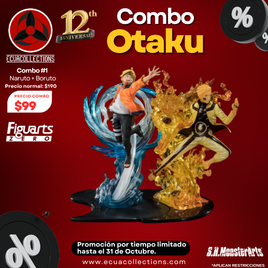 Imagen de Combo 1 Figuarts Zero Boruto: Naruto Next Generations - Naruto Uzumaki (Kizuna Relation)+ Boruto