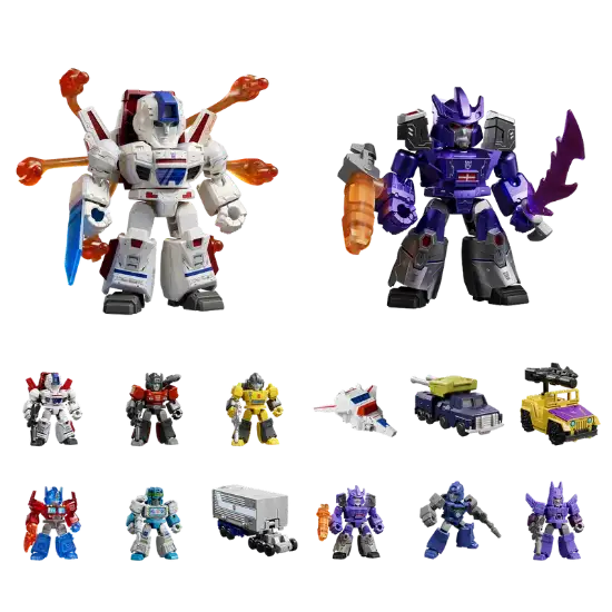 Imagen de **PREVENTA**Blokees Figures | Transformers Defender Version 05 Traitor to Tyranny Unitario Sorpresa (Blind Box)