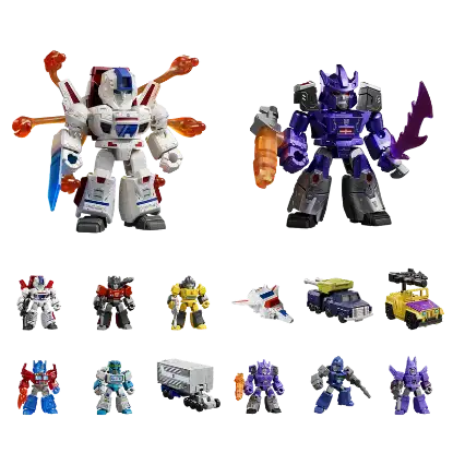 Imagen de **PREVENTA**Blokees | Transformers Defender Version 05 Traitor to Tyranny Unitario Sorpresa (Blind Box)