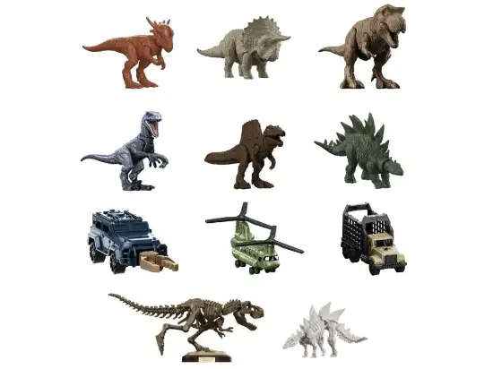Imagen de **PREVENTA**Blokees Figures Jurassic World Terraventure Wave 01 Dinosaur Capture Operation Unitario Sorpresa (Blind Box)