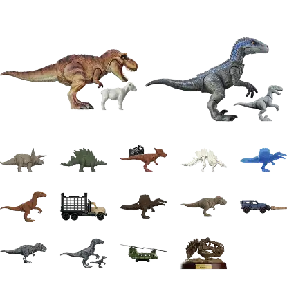 Imagen de Blokees | Jurassic World Terraventure Surprise Wave 01 Dinosaur Capture Operation Unitario Sorpresa (Blind Box)
