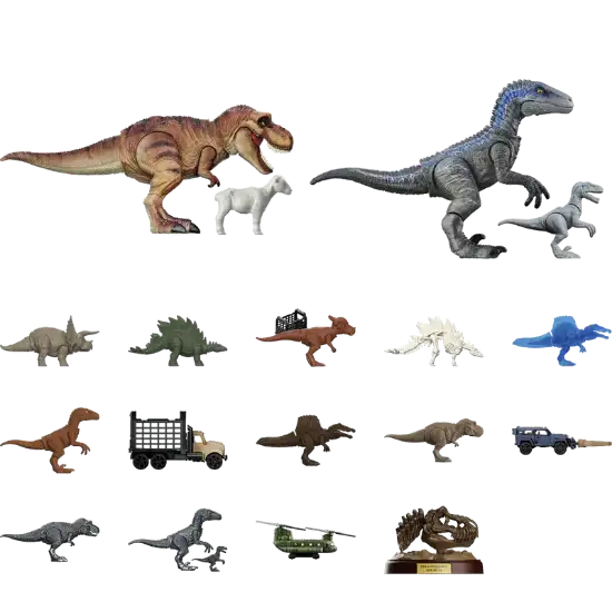Imagen de Blokees | Jurassic World Terraventure Surprise Wave 01 Dinosaur Capture Operation Unitario Sorpresa (Blind Box)