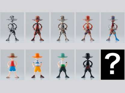 Imagen de One Piece Luffy's Archive of Adventure Vol.1 Box of 10 Figures