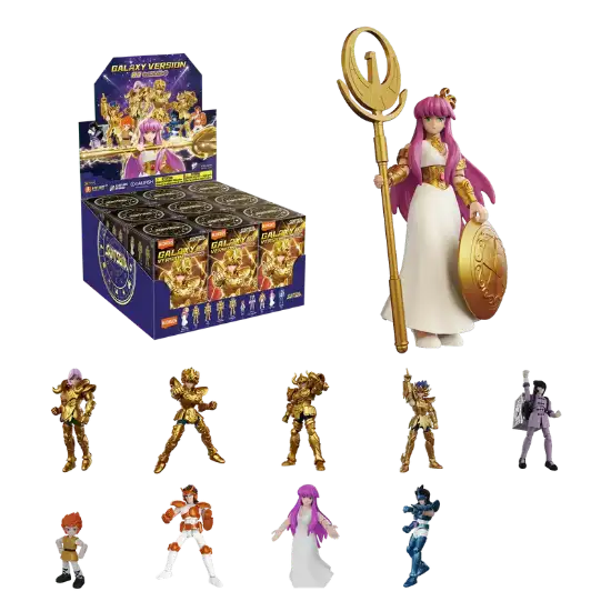 Imagen de **PREVENTA**Blokees | Saint Seiya Galaxy Version 03 Gold Zodiac ① Unitario Sorpresa (Blind Box)