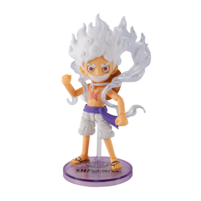 Imagen de **PREVENTA**S.H. Figuarts x World Collectable Figure One Piece: Monkey D. Luffy (Gear 5) Exclusive Action Figure