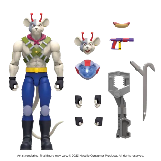 Imagen de Biker Mice From Mars Vinnie Action Figure