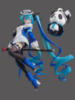 Imagen de **PREVENTA** Vocaloid Blokees Fantasy  Hatsune Miku DaaLaMode Series Official Outfit