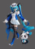 Imagen de **PREVENTA** Vocaloid Blokees Fantasy  Hatsune Miku DaaLaMode Series Official Outfit