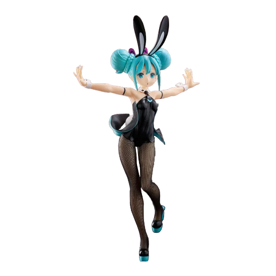 Imagen de **PREVENTA** Vocaloid BiCute Bunnies Hatsune Miku (Black Color Ver.) Figure