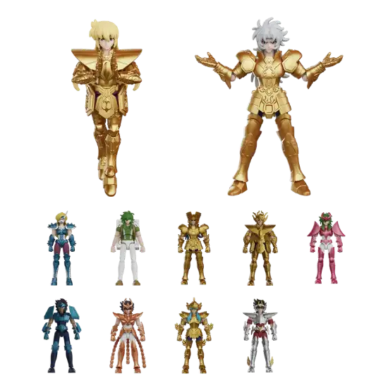 Imagen de **PREVENTA** Saint Seiya Galaxy Version 04 Gold Zodiac | Blokees Unitario Sorpresa (Blind Box)