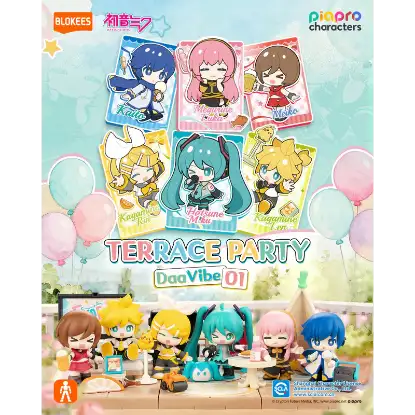 Imagen de Blokees Hatsune Miku VB01 Terrace Party Unitario Sorpresa (Blind Box)