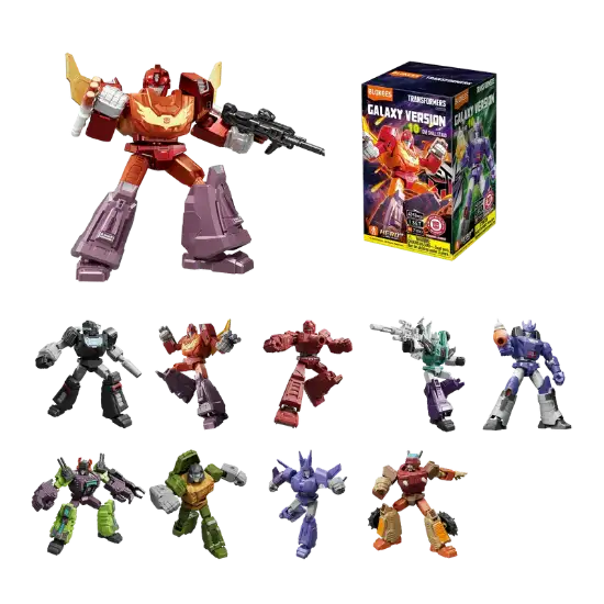 Imagen de **PREVENTA**Blokees | Transformers Galaxy Version 10 One Shall Stand Unitario Sorpresa (Blind Box)