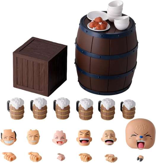 Imagen de **PREVENTA**S.H. Figuarts One Piece - Party Set (The Straw Hat Crew) Optional Parts Set